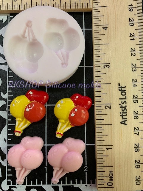 Balloons handmade silicone mold