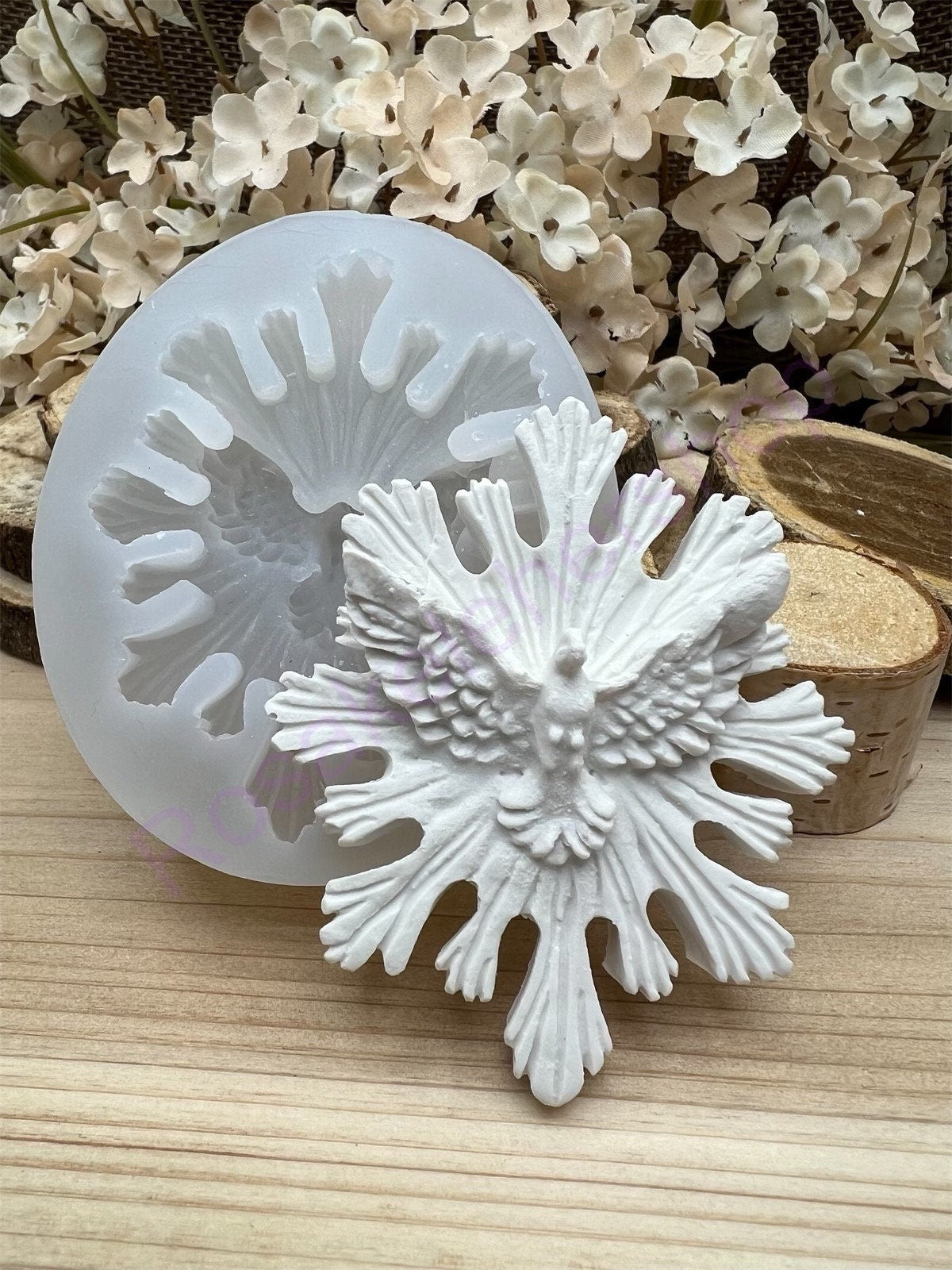 HOLY SPIRIT religious silicone mold