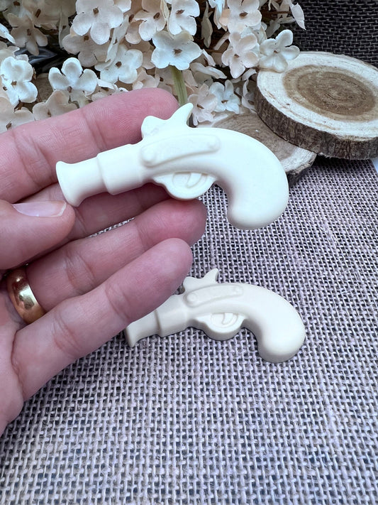 Antique Gun-Pistol silicone mold for crafts