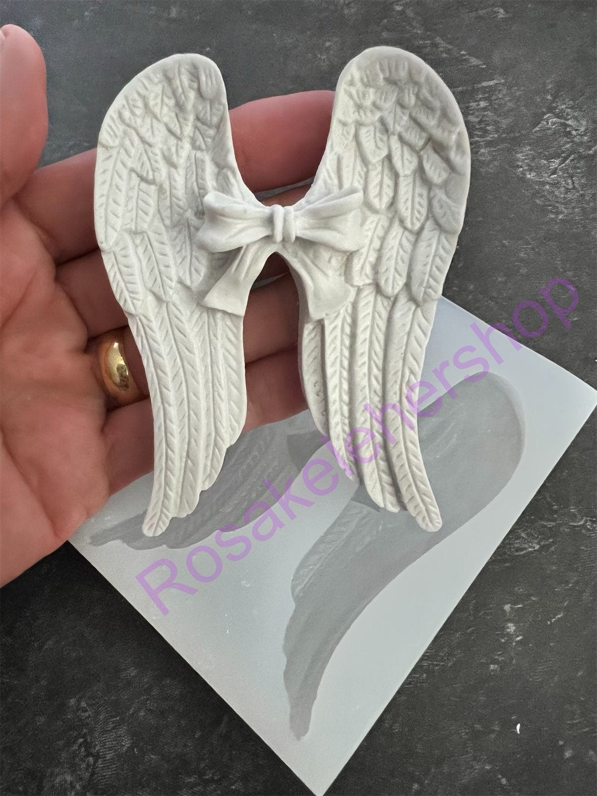 Angel Wings-Wing religious handmade Silicone Mold