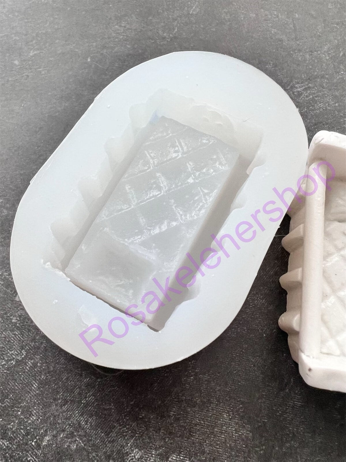 3D Baby crib silicone mold for crafts