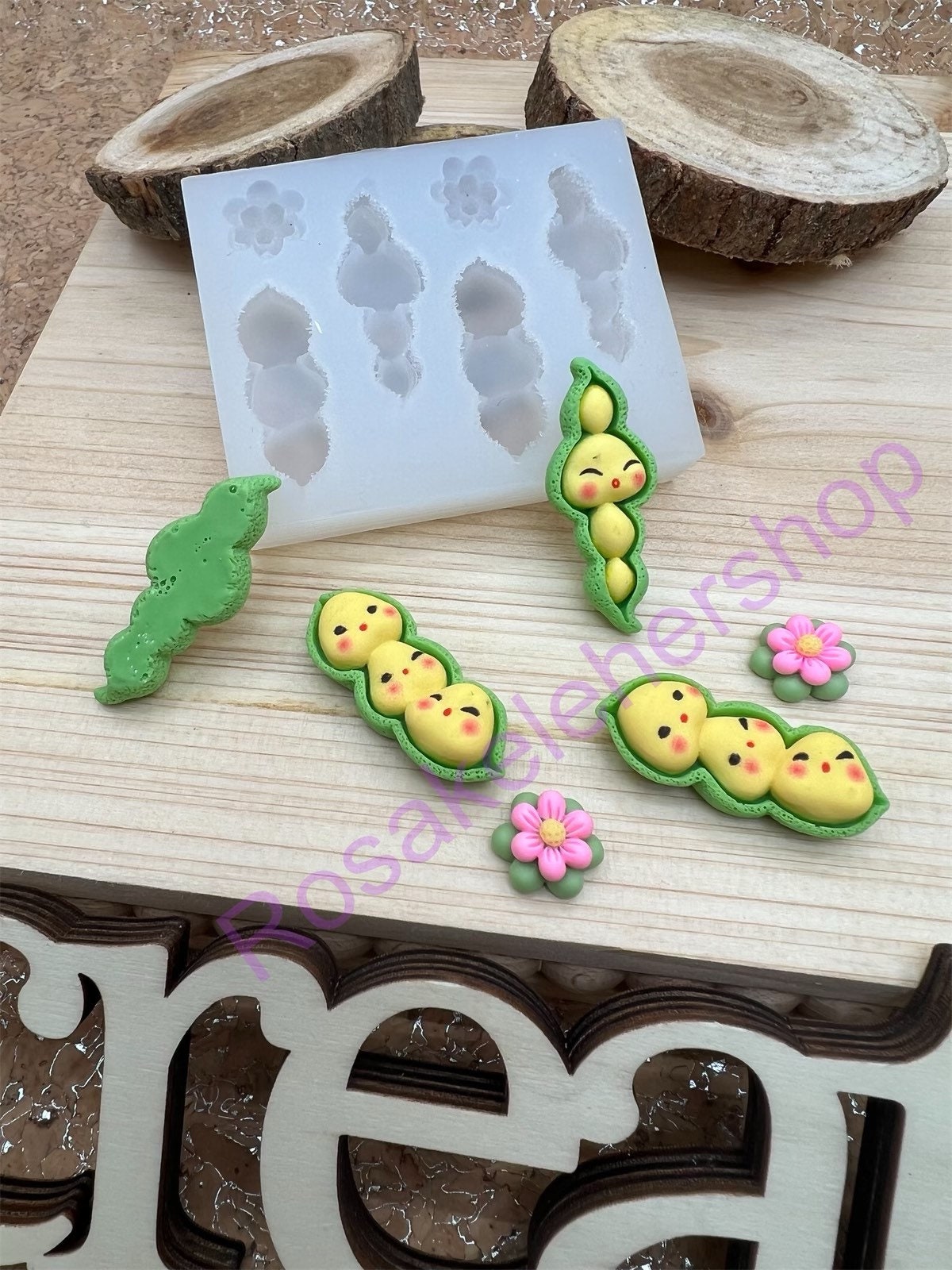 Babies soybean-vegetables silicone mold