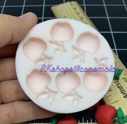 Apple fruit silicone mold